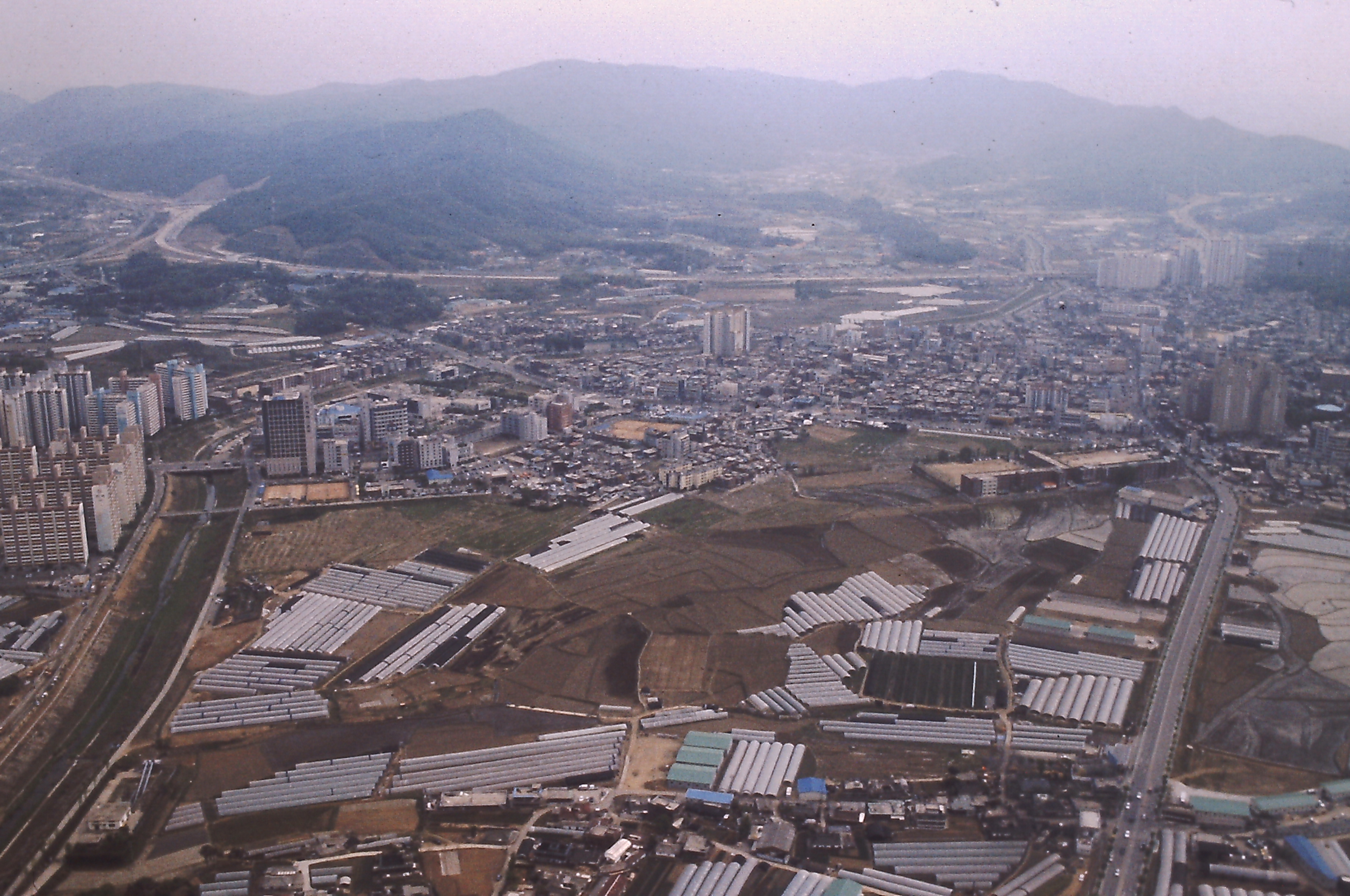 2000년도 풍산지구 전경