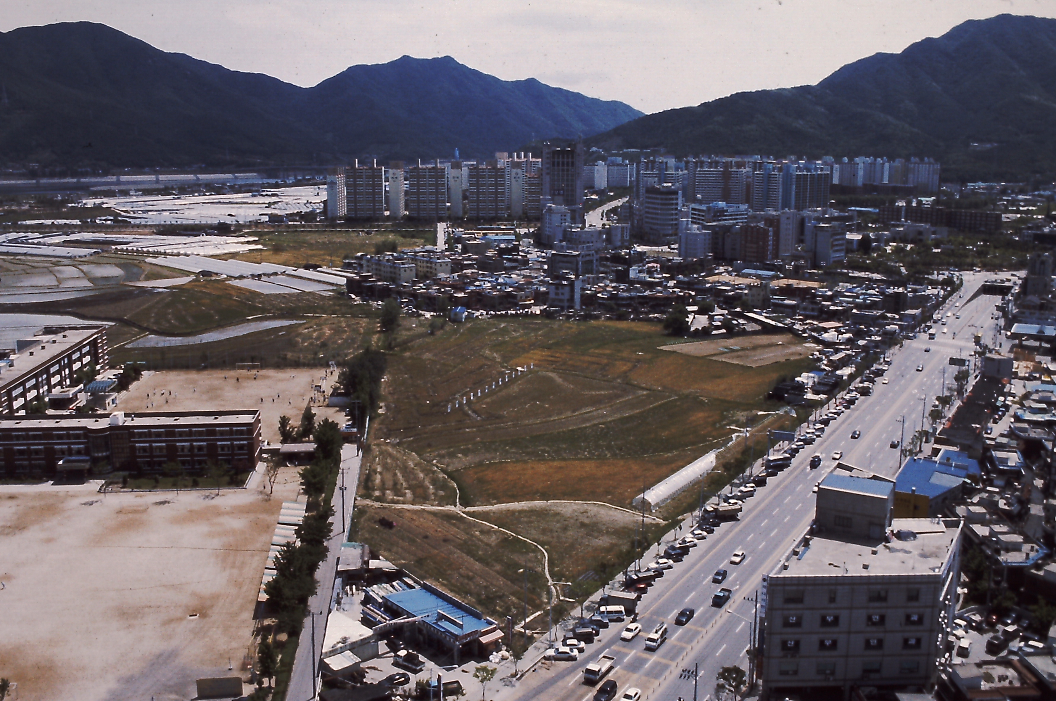 2000년도 풍산지구 전경