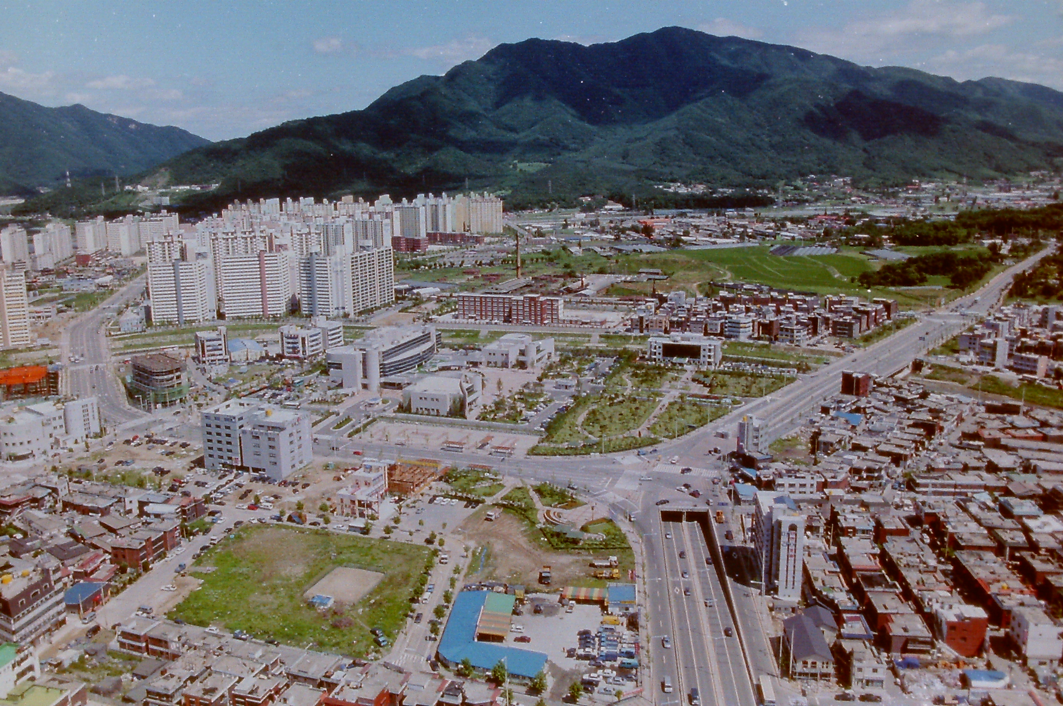 2002년도 하남시 전경