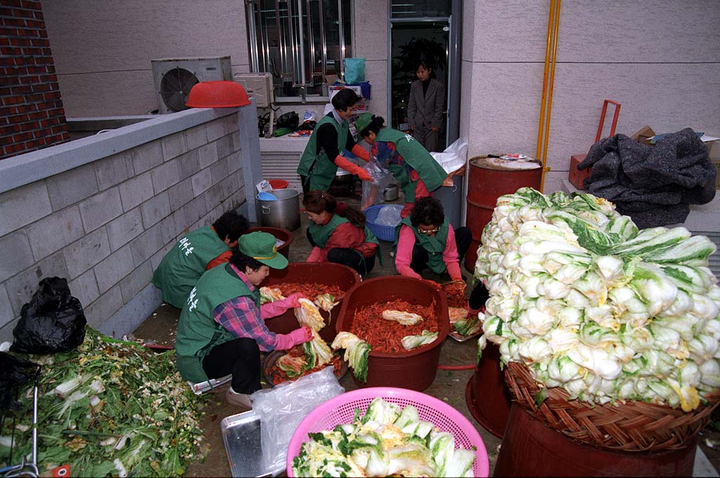 신장1동 김장김치 담그기