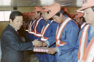 환경미화원 격려