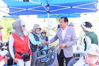 생활체육 파크골프 협회장기대회 개회식