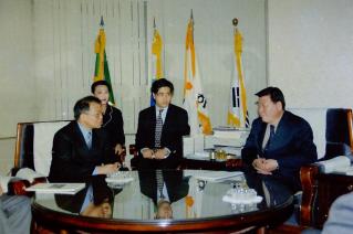 UN DP 대사 접견