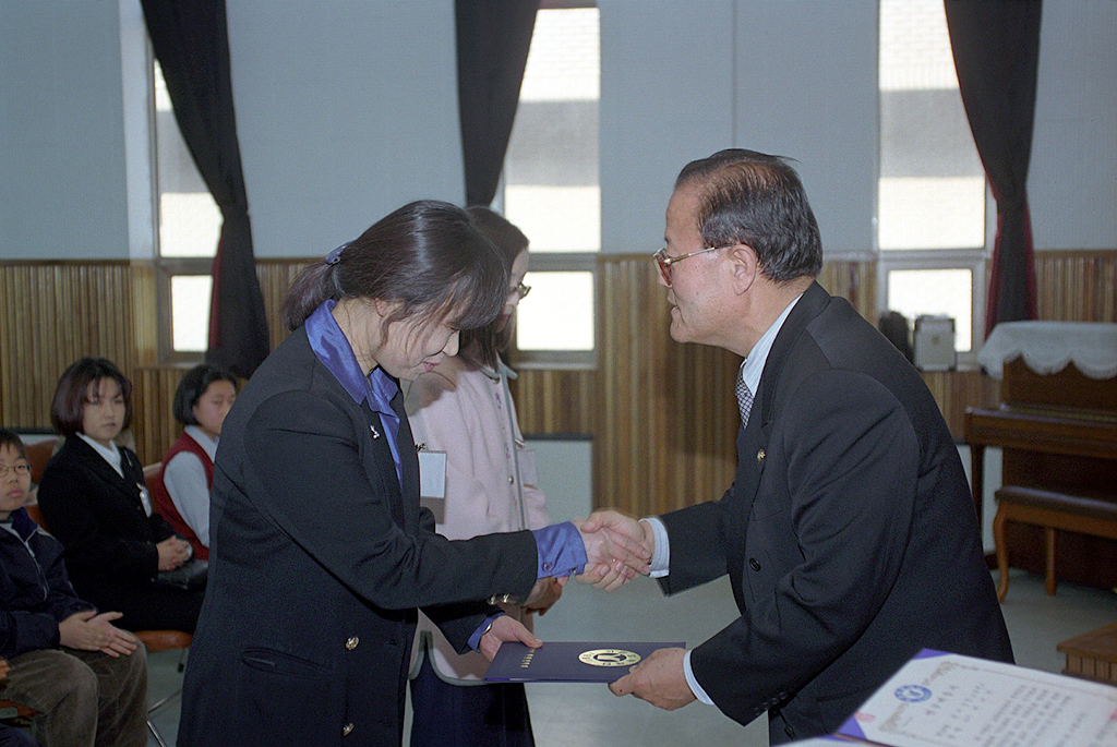 2000년 하광장학금 및 연구비 전달식