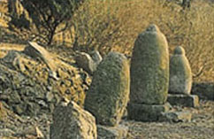 法画历史遗址及副刀(文化遗产材料)）