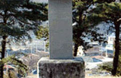 M余泓神道碑(乡土遗迹)