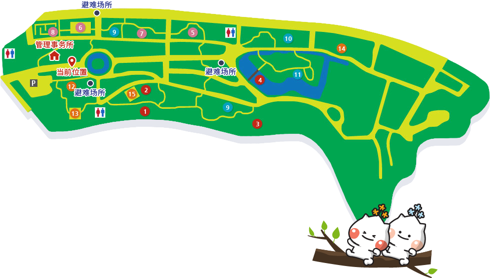 幼儿森林体验园 map