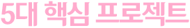 5대 핵심 프로젝트
