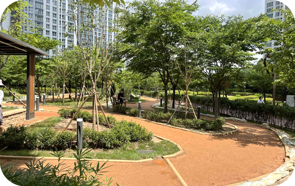 미사누리2호공원 황톳길/황토족탕