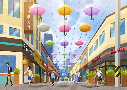 전통시장 이미지